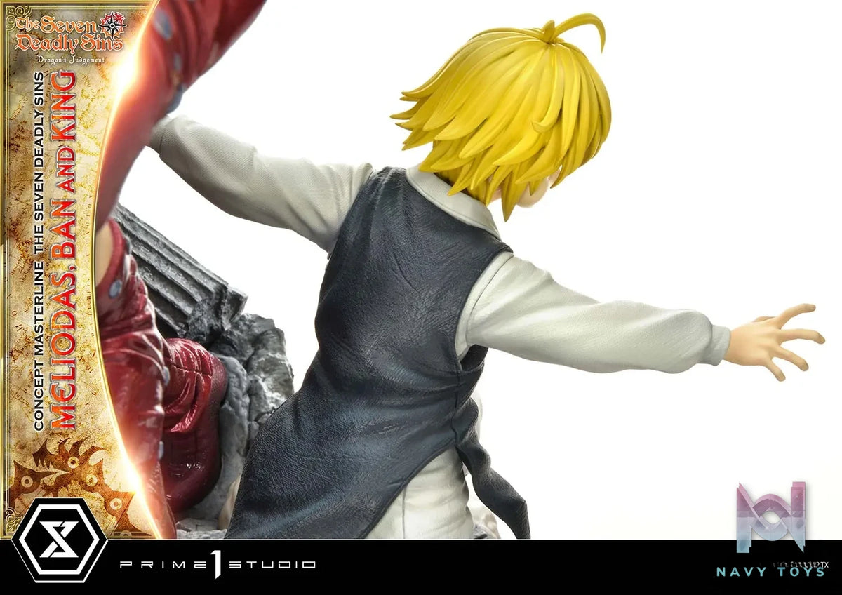 Prime 1 Studio – Concept Masterline The Seven Deadly Sins Meliodas, Ban and King CMNTZ-01 CMNTZ-01DXS (Licensed)