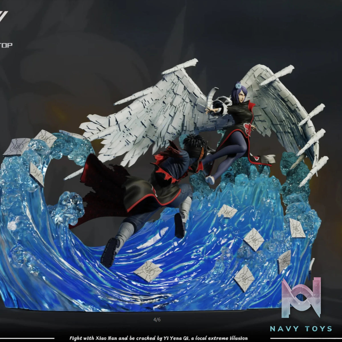 Sky Top Studio – Naruto Series #2: Konan vs Uchiha Obito