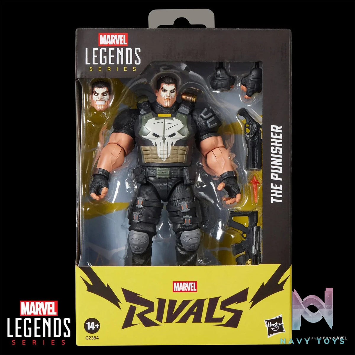 Hasbro Studio – Marvel Legends Series Marvel Rivals The Punisher 1/12 Scale Action Figure (Licensed)