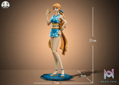 Clone studio – One Piece Wano Country Arc Straw Hat Pirates #2 Vinsmoke Sanji & Nami