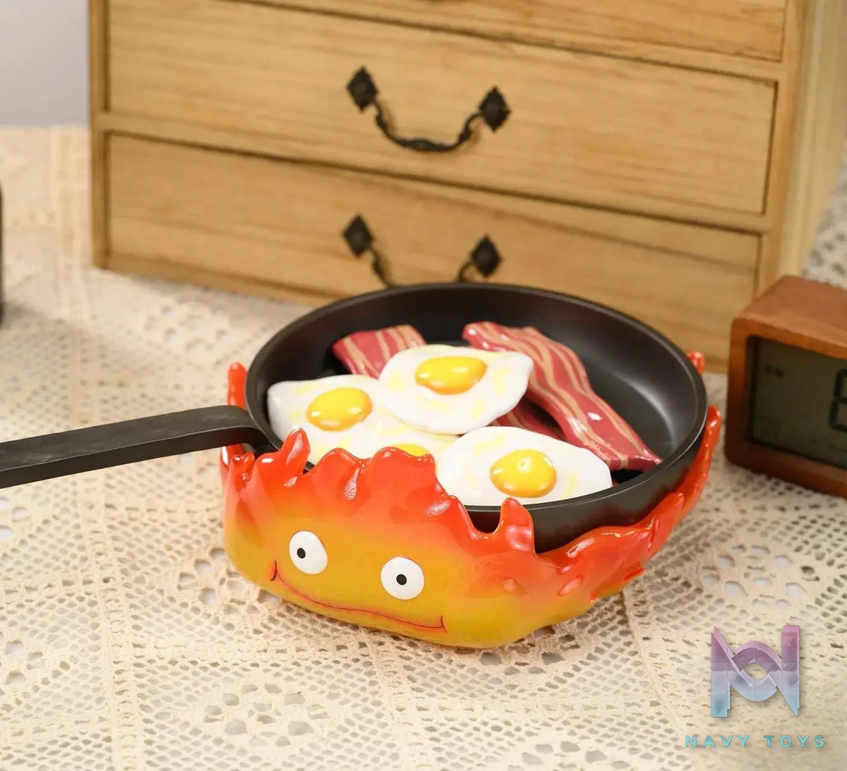 Tian Kong Ying Xiang Studio – Howl’s Moving Castle Calcifer Storage Ornaments