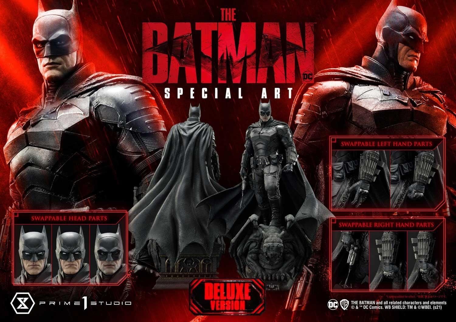 The Batman - Prime 1 Studio (MMTBM - 01; MMTBM - 02LM) resin statue Prime 1 Studio anime figure