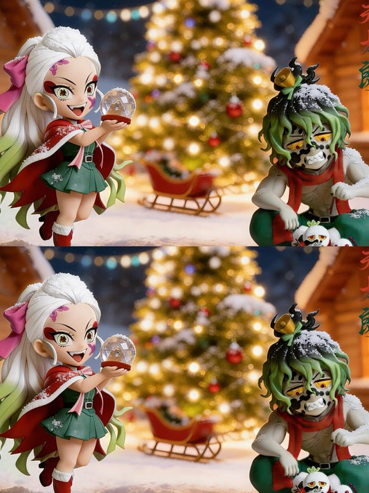 Daki & Gyutaro - Kimetsu No Yaiba - PomPon Studio resin statue Pompon studio anime figure