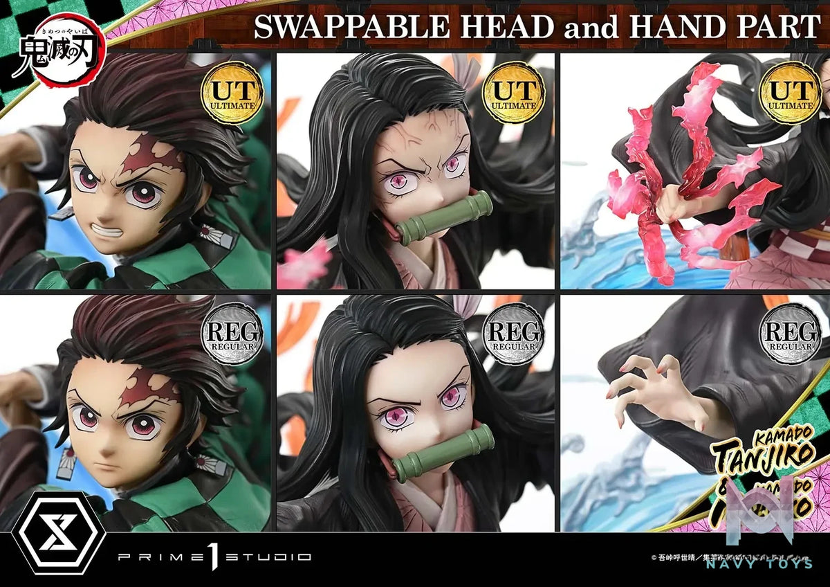 Prime 1 Studio – Demon Slayer: Kimetsu no Yaiba Kamado Tanjiro & Kamado Nezuko CMDSKY-01 CMDSKY-01UT CMDSKY-01UTS (Licensed)