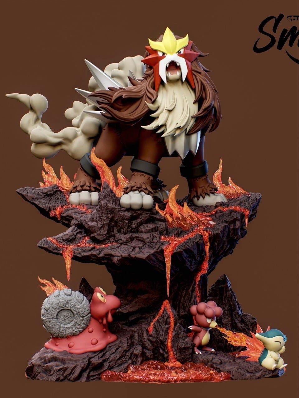 Entei - Pokemon - Smile Studio resin statue Smile Studio anime figure