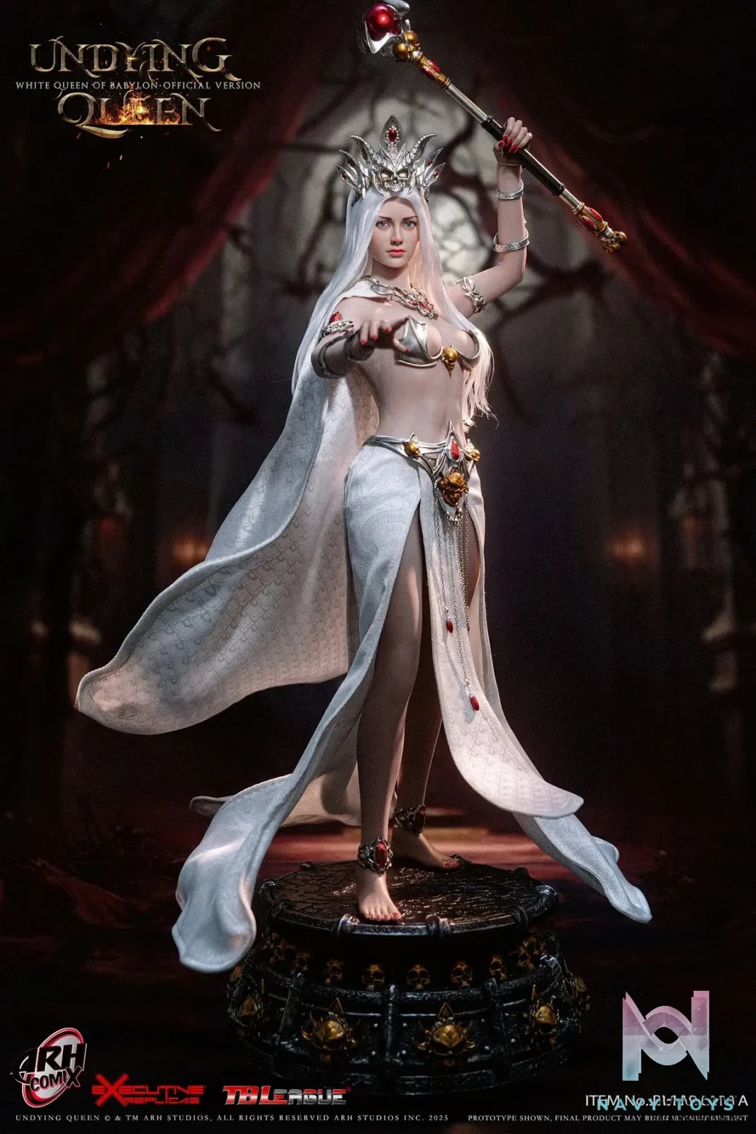 TBLeague – WHITE QUEEN OF BABYLON official version/variation version 1/6 Scale Action Figure PL2025-229A & PL2025-229B (Licensed)