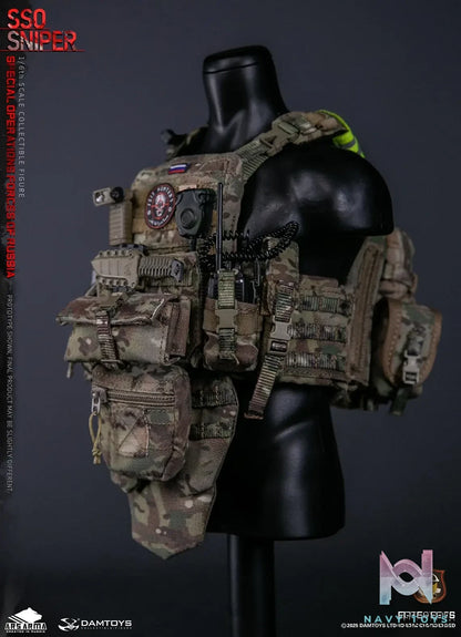 DAMTOYS – 1/6 Scale Russian Federation SSO Special Forces Sniper Item No. 78108 (Licensed)