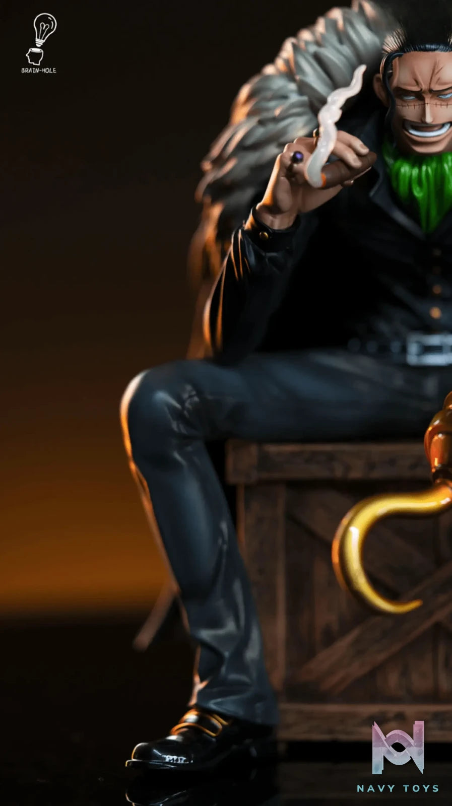Brain-Hole Studio – One Piece Seated Crocodile