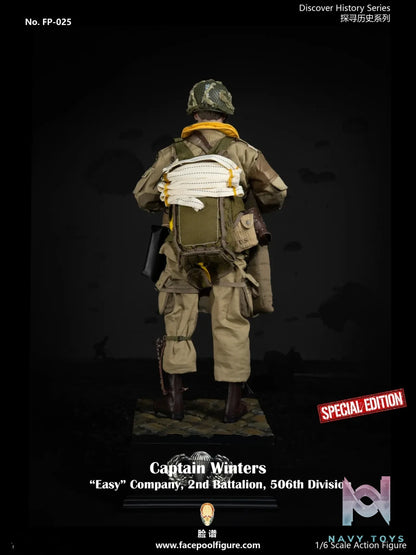 Facepoolfigure – Captain Winters “Easy” Company, 2nd Battalion, 506th Division 1/6 Action Figure FP025 (Licensed)