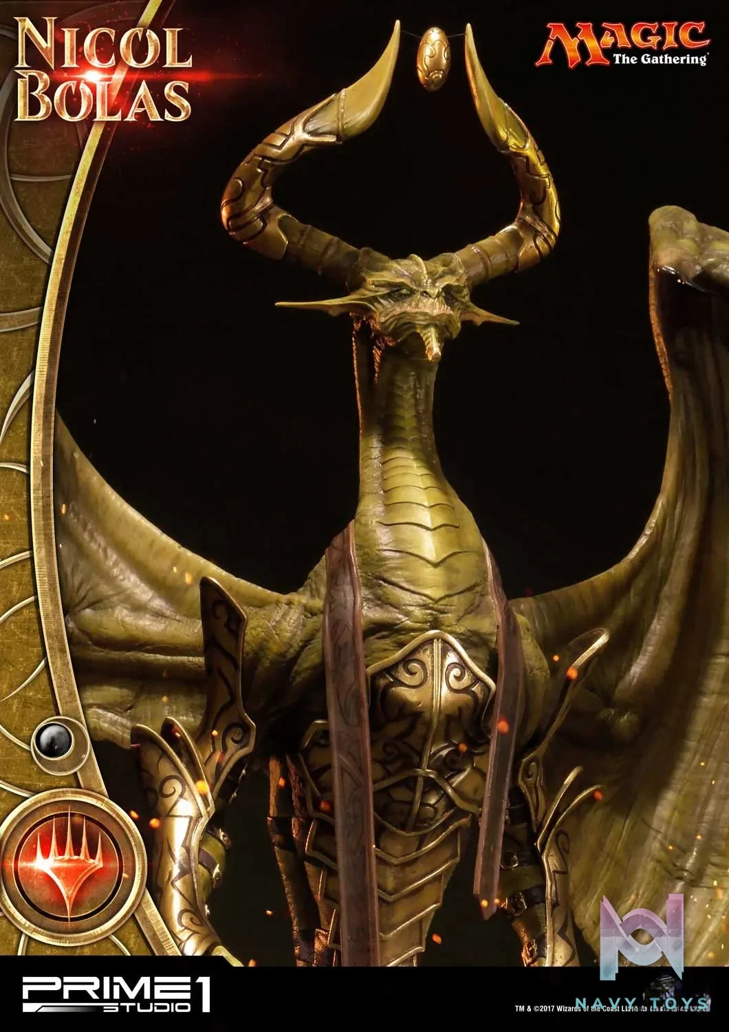 Prime 1 Studio – Premium Masterline Magic: The Gathering Nicol Bolas PMMTG-01 PMMTG-01EX (Licensed)