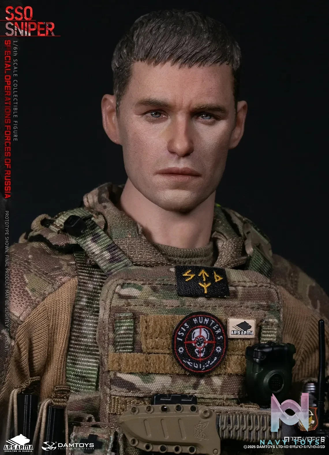 DAMTOYS – 1/6 Scale Russian Federation SSO Special Forces Sniper Item No. 78108 (Licensed)