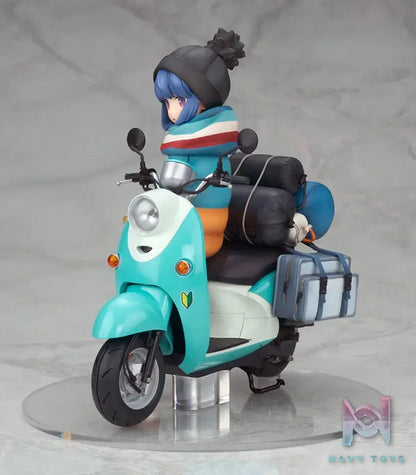 Alter – Yuru Camp Rin Shima with Scooter 1/10 Complete Figure (Licensed)