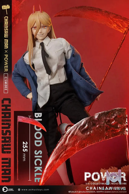 ASMUS TOYS – CHAINSAW MAN : POWER 1/6 Action Figure CSM002 (Licensed)