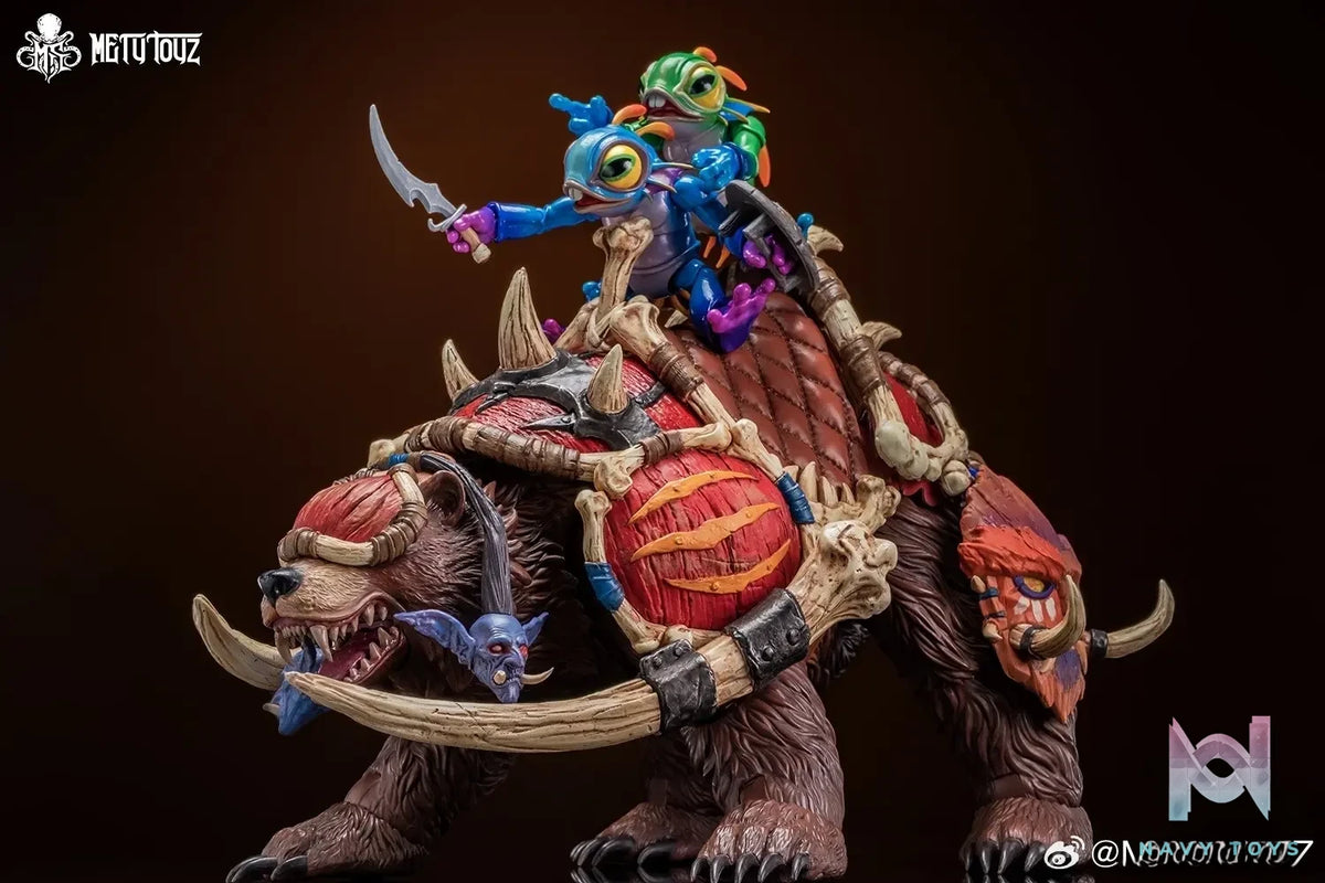 METYTOYZ – World of Warcraft War Armor Giant Bear Series Mount Model (Licensed)