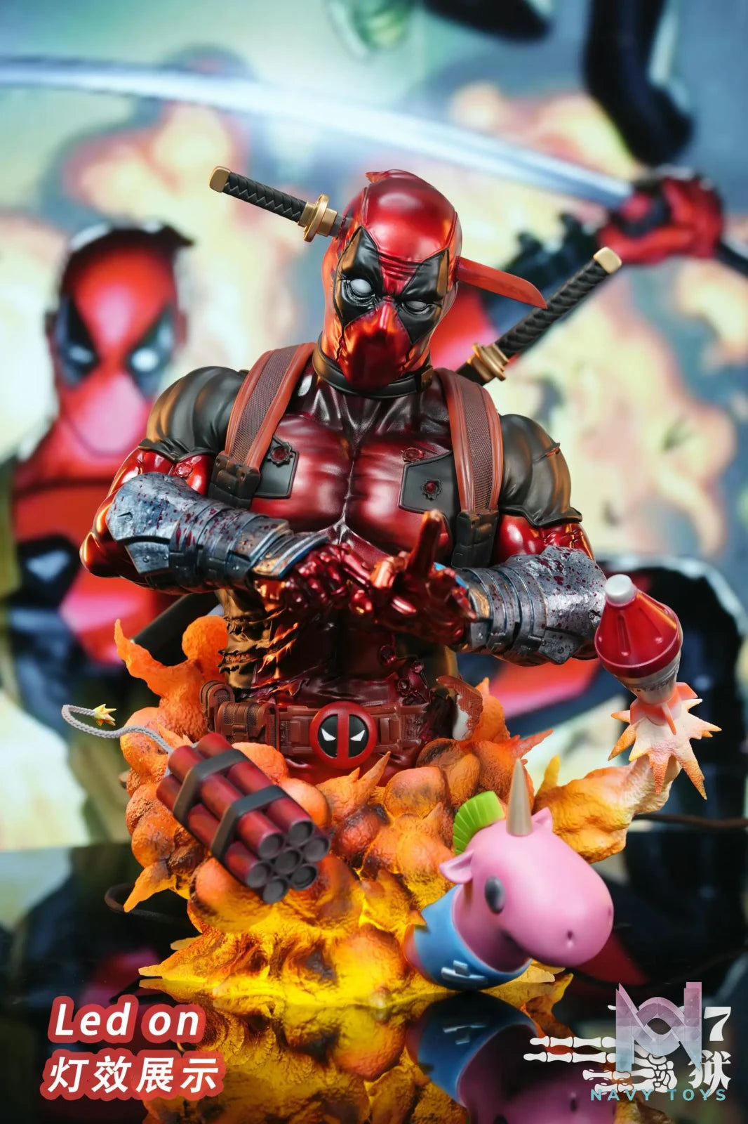 27abyss Studio – Marvel 1/3 Scale Bust Series Deadpool