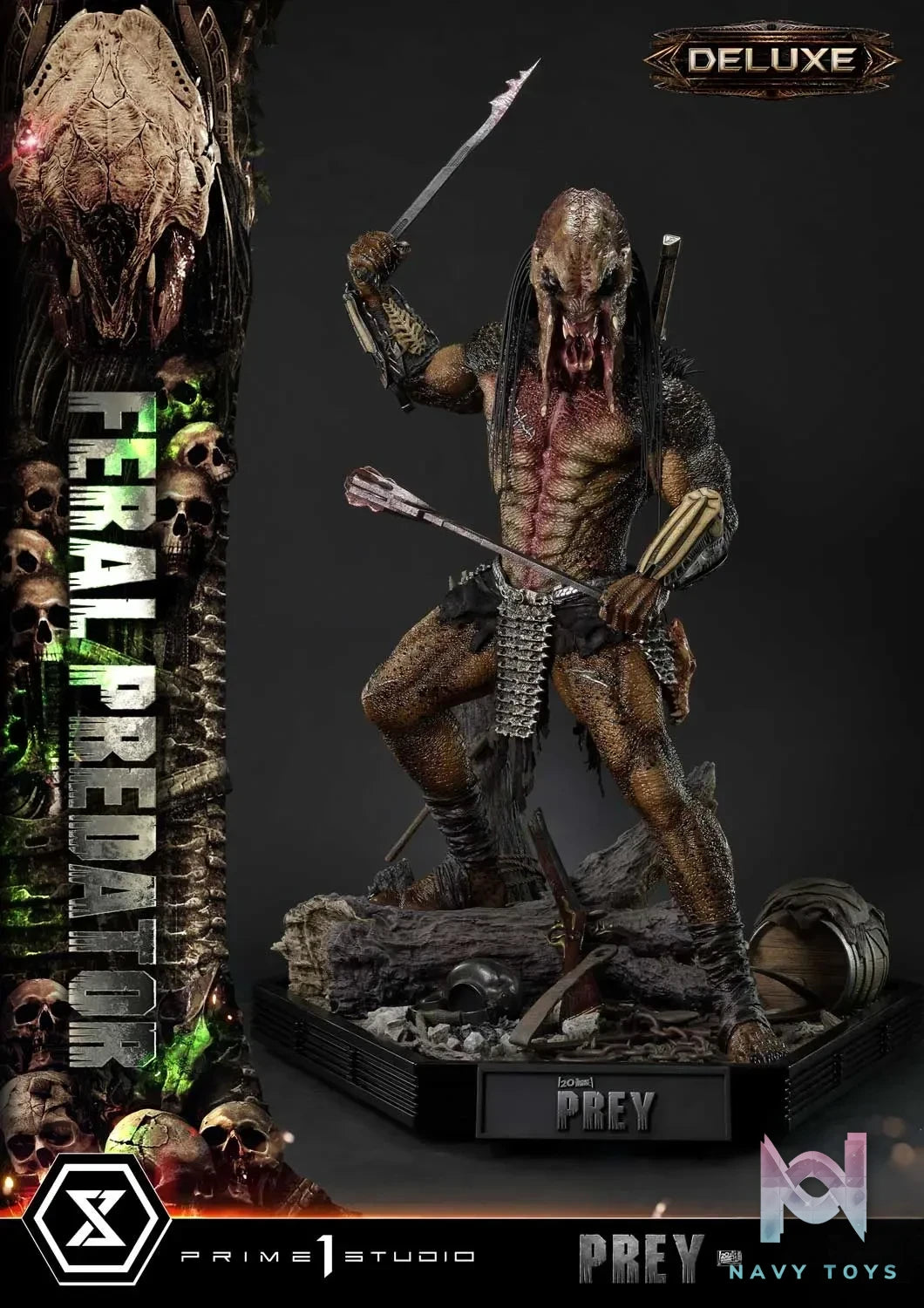 Prime 1 Studio – Museum Masterline Prey Feral Predator MMPR-07 MMPR-07DX MMPR-07DXS (Licensed)