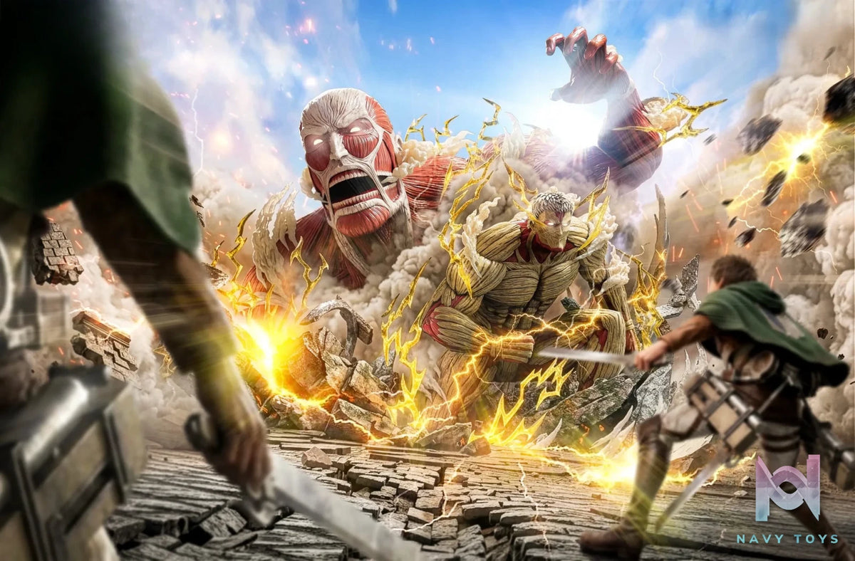 Craftsman Studio – Armored Titan X Colossal Titan Attack on Titan