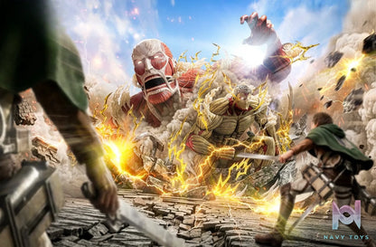 Craftsman Studio – Armored Titan X Colossal Titan Attack on Titan