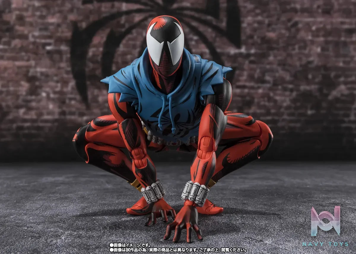 BANDAI – S.H.Figuarts SCARLET SPIDER (Spider-Man: Across the Spider-Verse) (Licensed)
