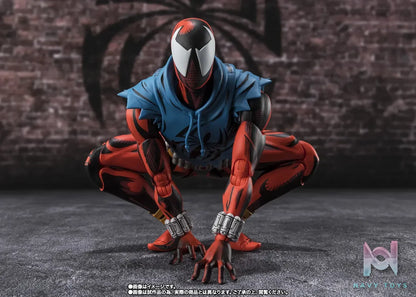 BANDAI – S.H.Figuarts SCARLET SPIDER (Spider-Man: Across the Spider-Verse) (Licensed)