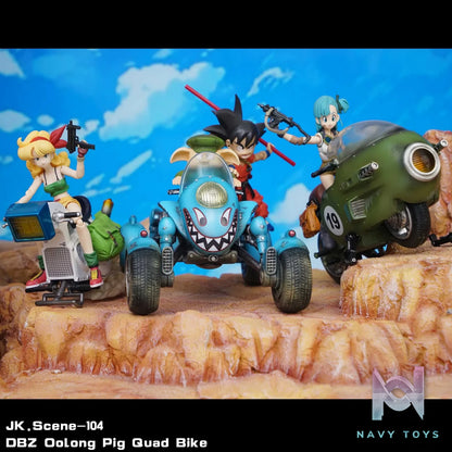 JacksDo Studio – Dragon BallOolong Four-wheeled Motorcycle