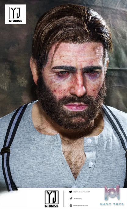 YJ Studio – Sick Version Arthur Morgan 1/1 Bust Red Dead Redemption