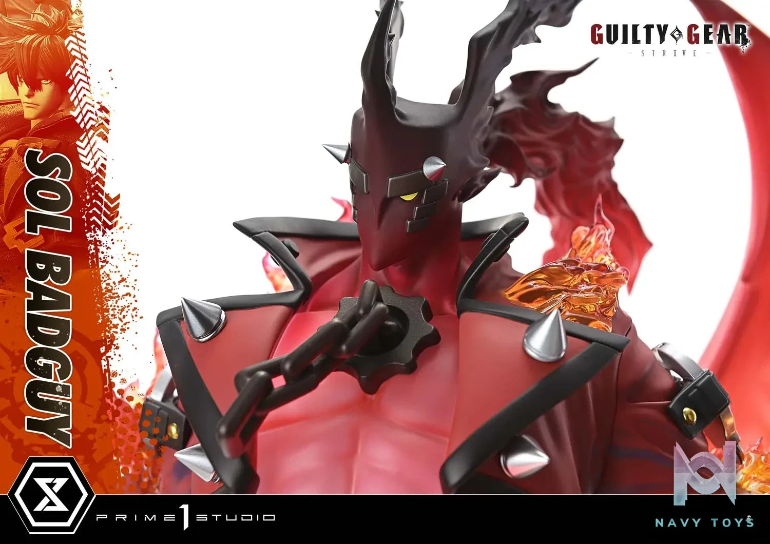 Prime 1 Studio – GUILTY GEAR -STRIVE- Sol Badguy UPMGG-03 UPMGG-03S (Licensed)