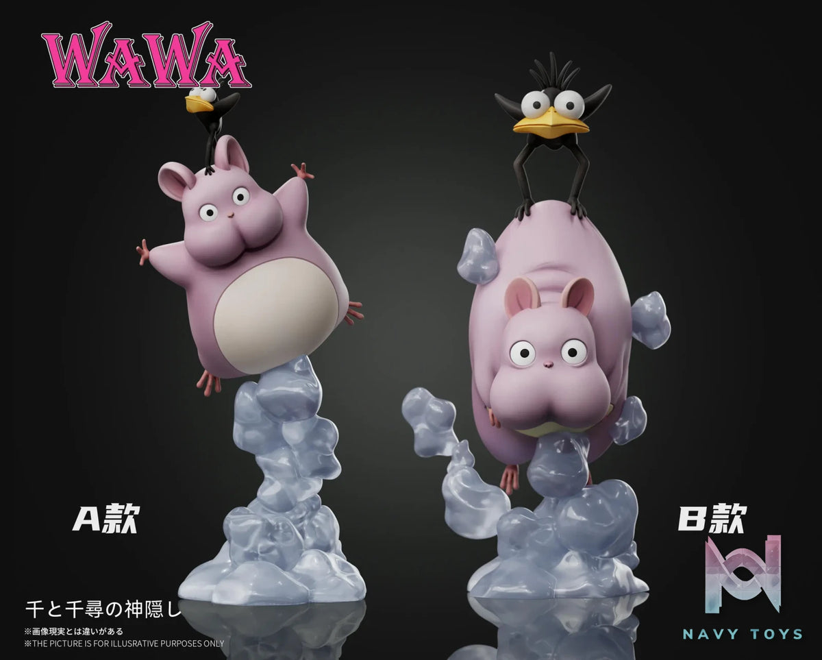 WAWA Studio – Spirited Away Hayao Miyazaki Desk Decoration Series Flying Boh Mini Figurine