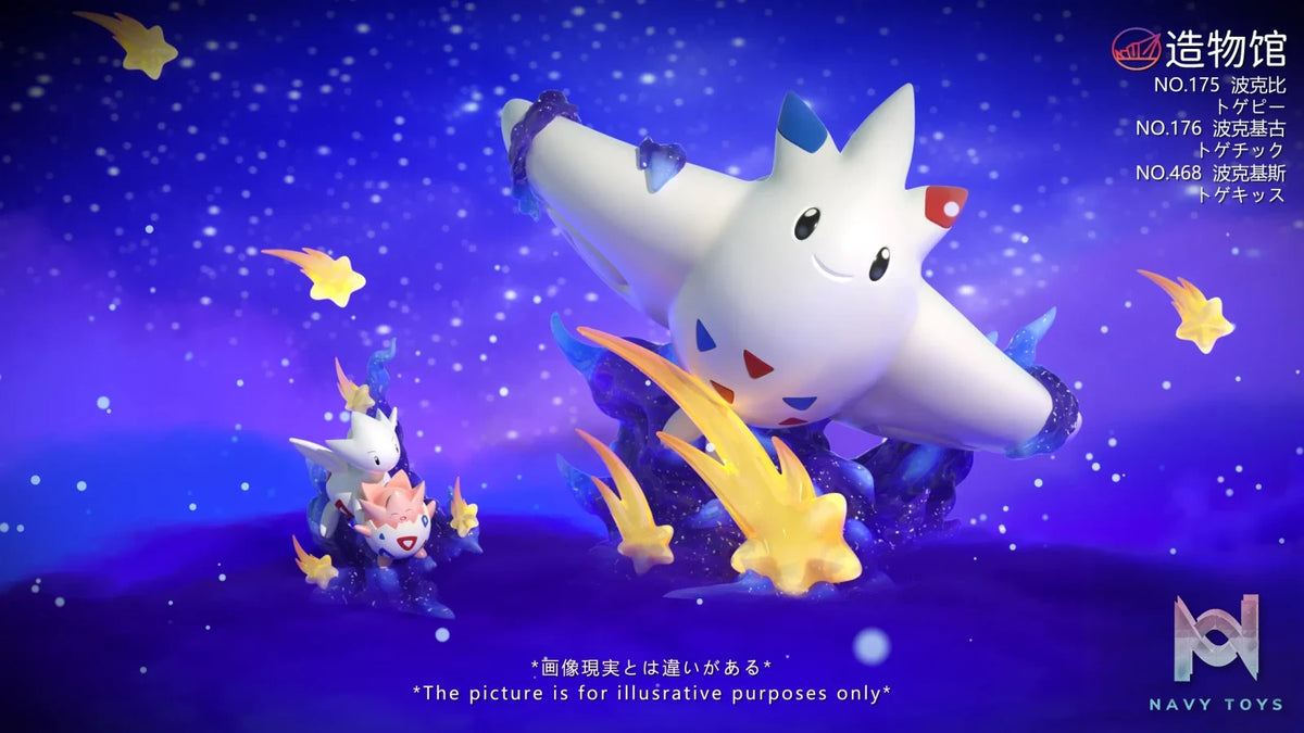 ZaoWu Museum Studio – Pokémon Togepi Evolution Set