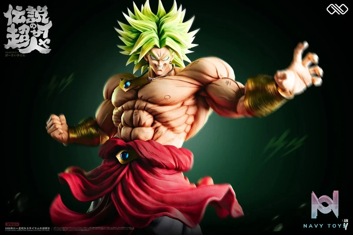 Infinite Studio - Dragon Ball 1/2 Broly resin statue Navy Toys anime figure