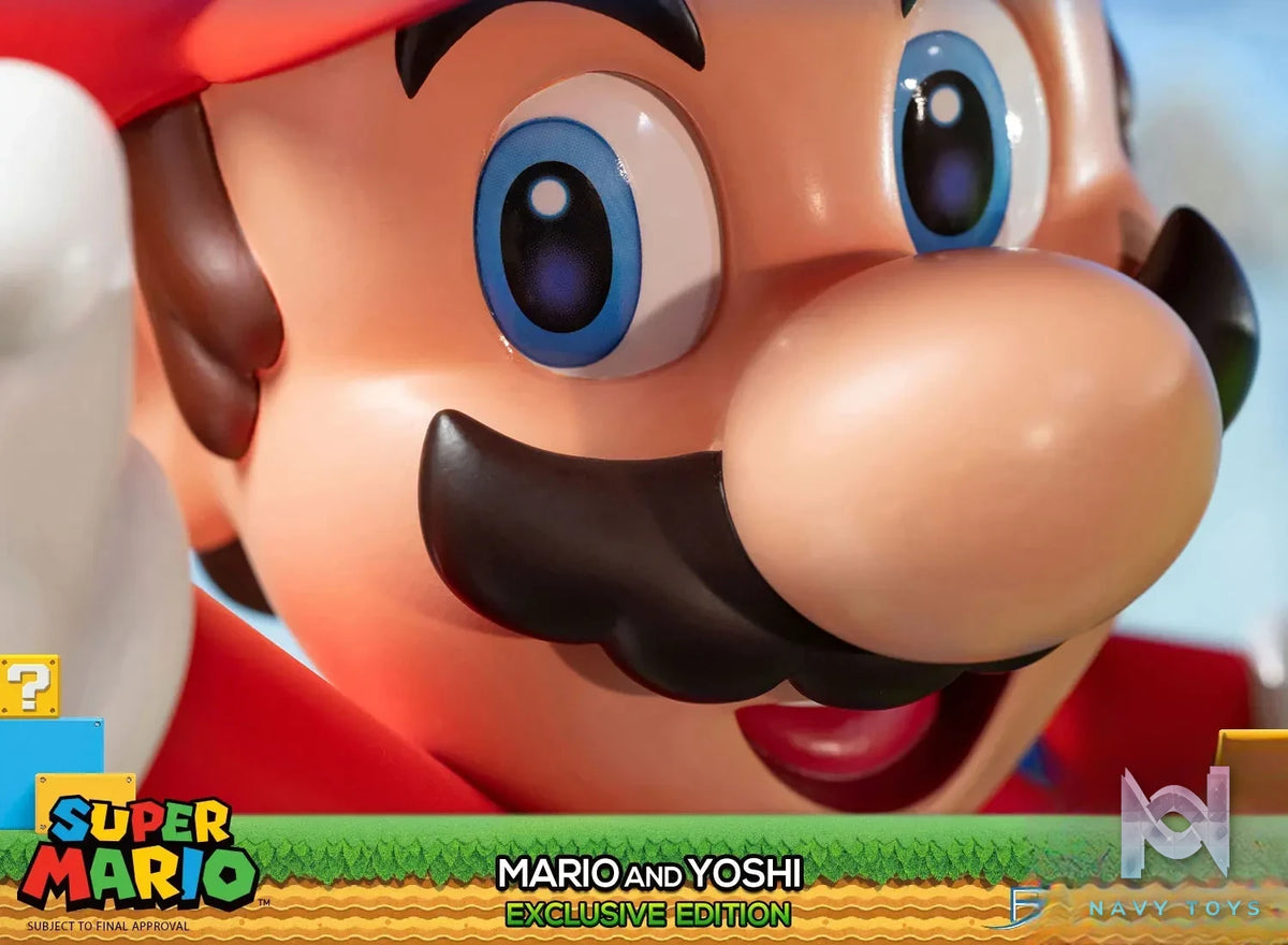 First 4 Figures – Super Mario – Mario and Yoshi SMMAYST SMMAYEX (Licensed)
