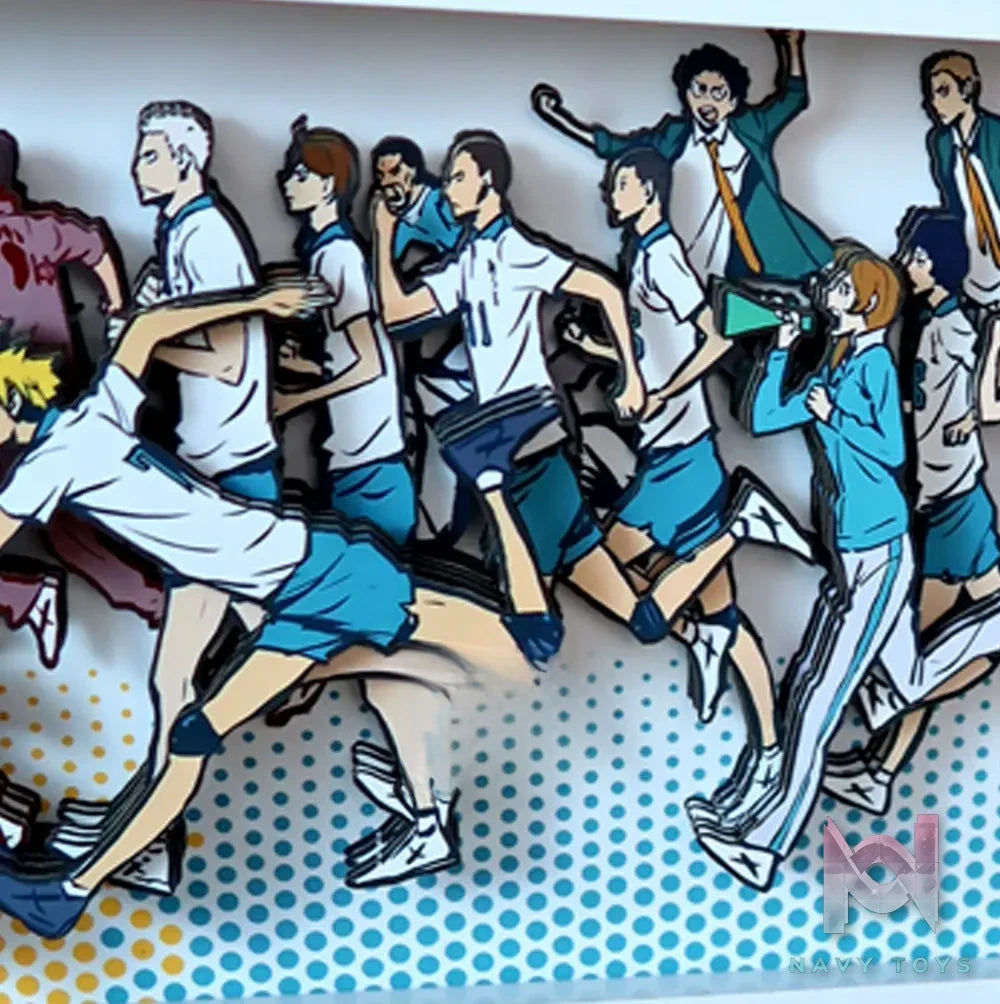 KALA HOME Studio – Haikyu!! Multiple Characters #05 3D Decorative Painting Haikyu!!