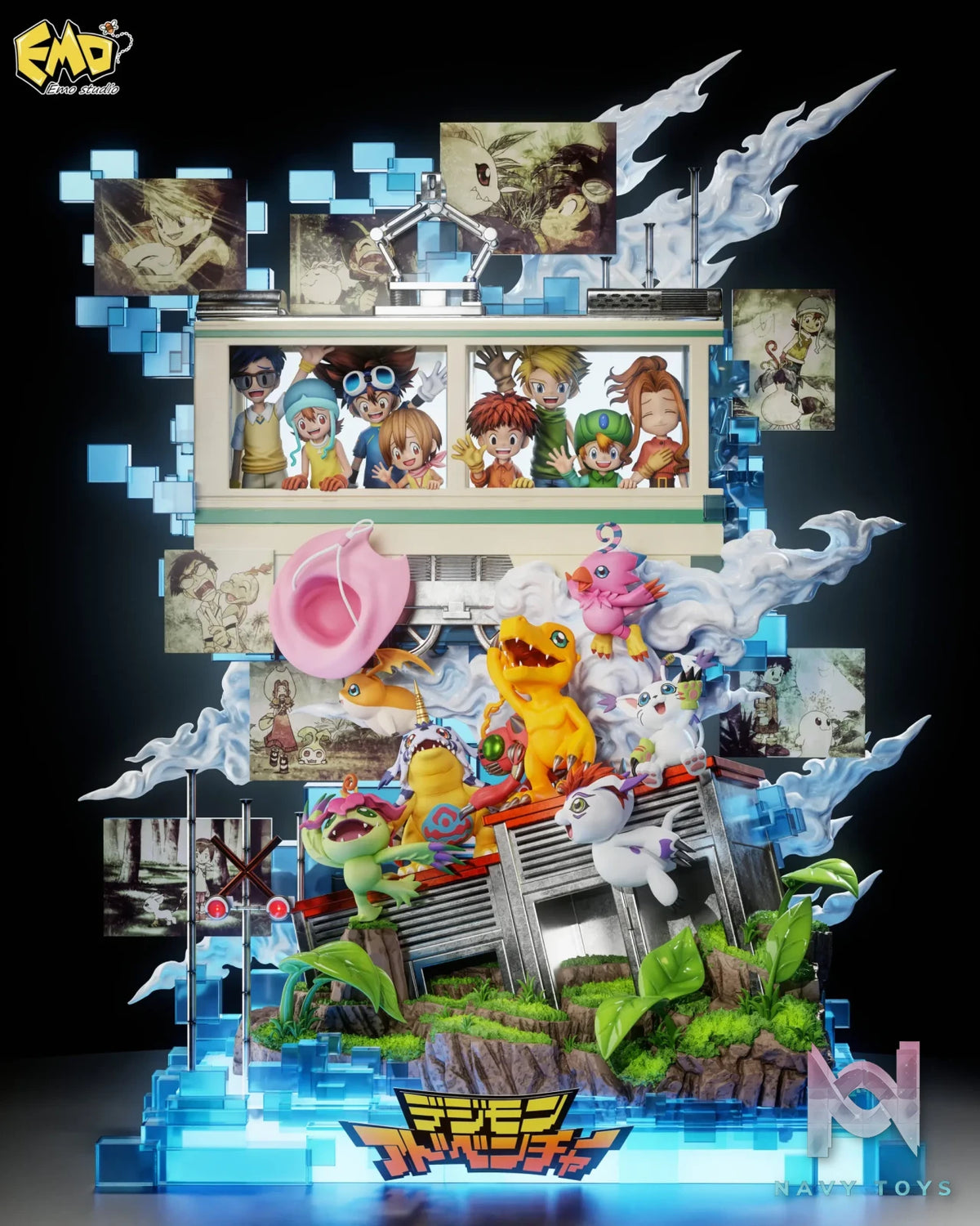 Emo Studio – Graduation Model #7 Digimon Adventure Digimon