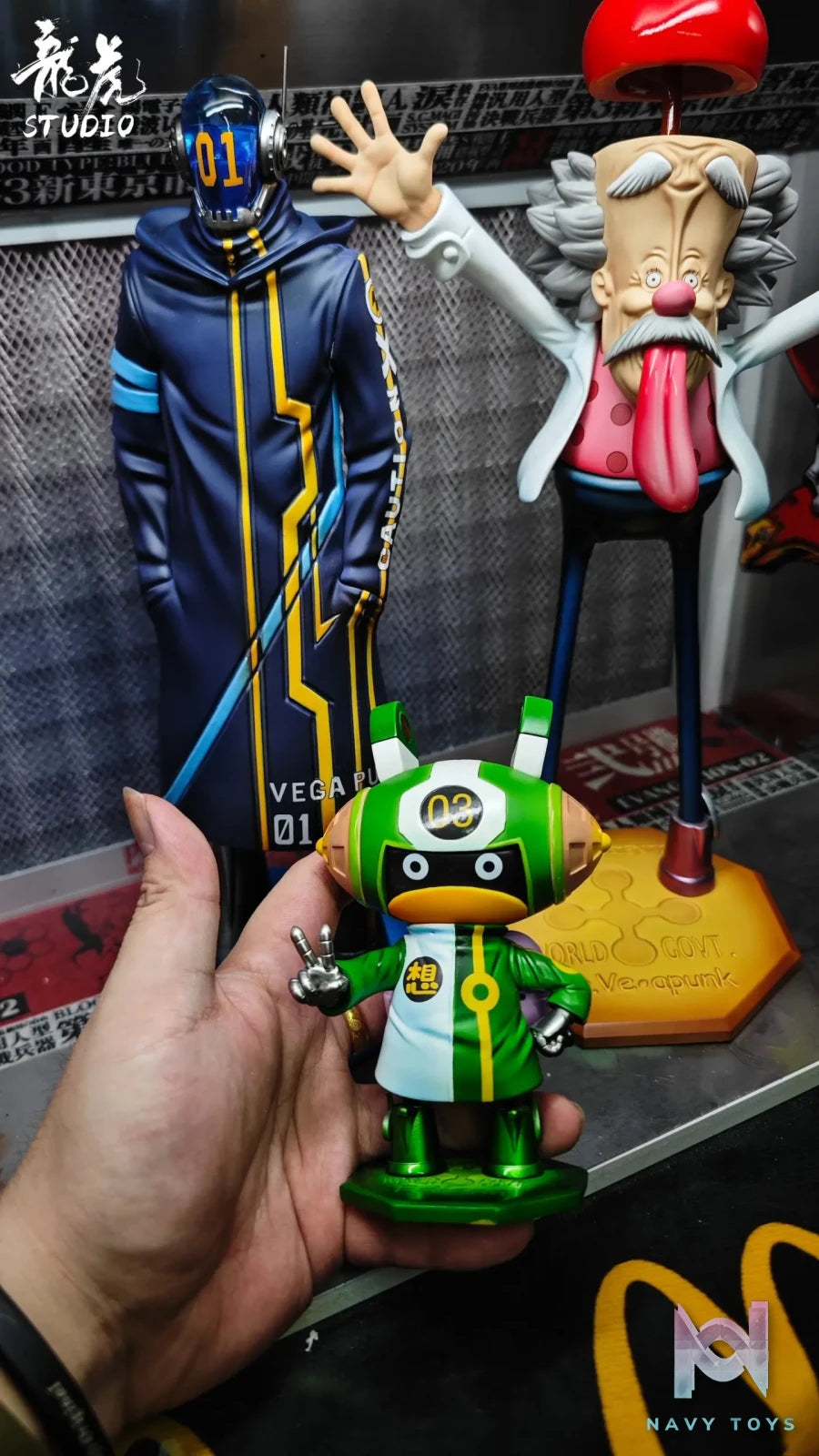 One Piece Punk 03 Edison – Long Hu Studio | Navy Toys