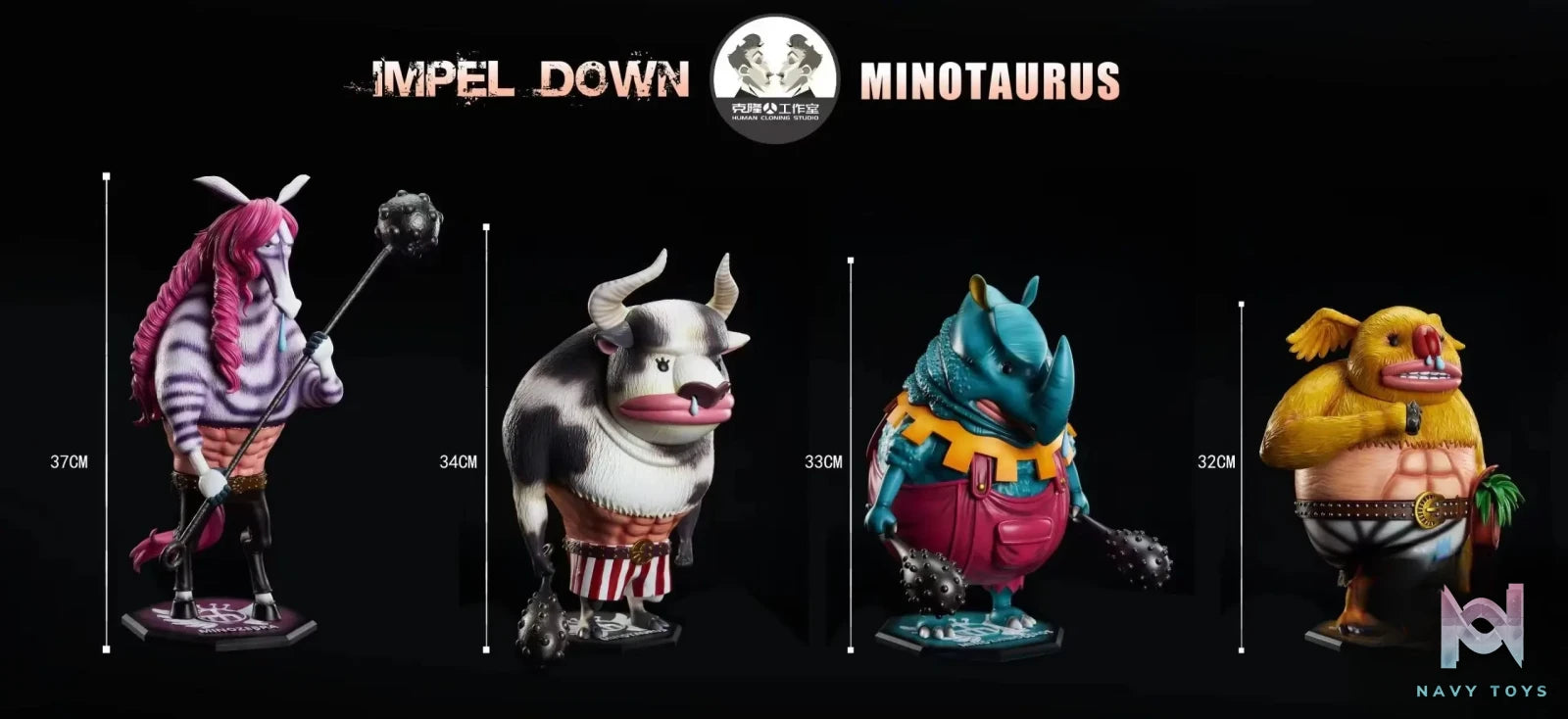 Clone Studio – One Piece Impel Down – Jailer Beasts