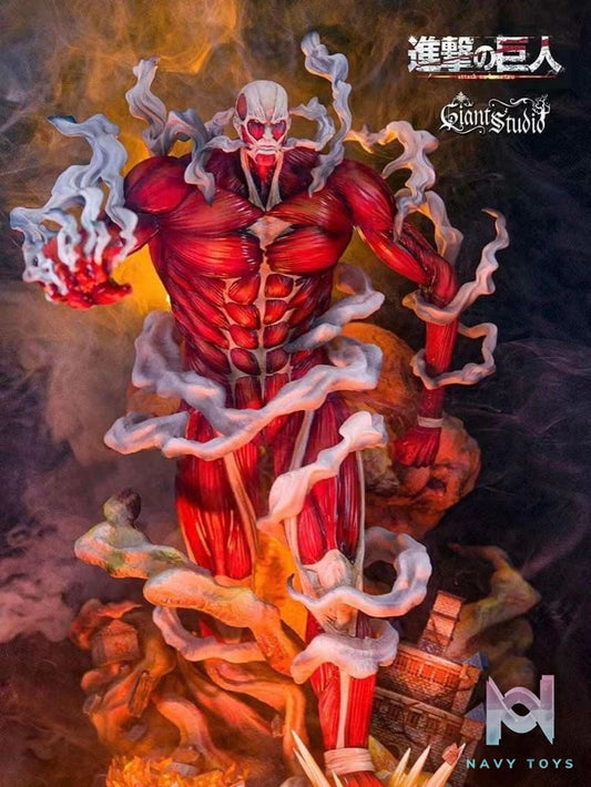 Colossal Titan - Attack On Titan - Giant Studio resin statue giant studio anime figure