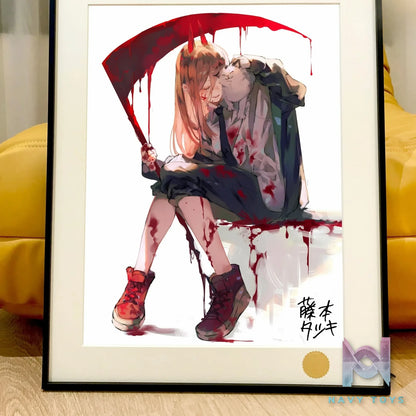 Xing Kong Studio – “Power” Pava Machima decorative painting