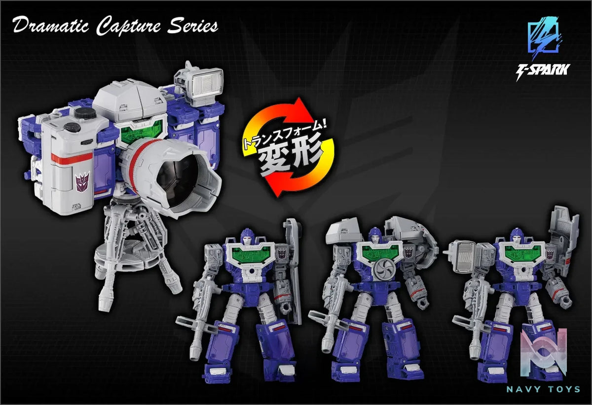 TAKARA TOMY – Transformers Dramatic Capture Series Decepticons part 1 DCS-05 (Licensed)