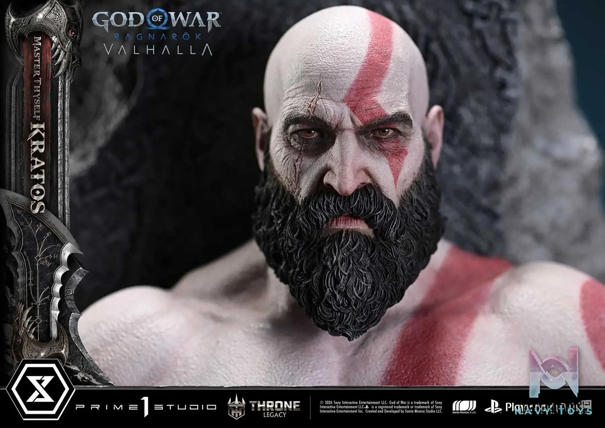 Prime 1 Studio – God of War: Ragnarok Master Thyself Kratos 1/3 Scale Statue TLCGOW-01 TLCGOW-01S (Licensed)