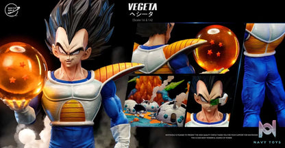 White Hole Studio – Dragon Ball Proud Saiyan Prince Shoulder Armor Battle Suit Vegeta