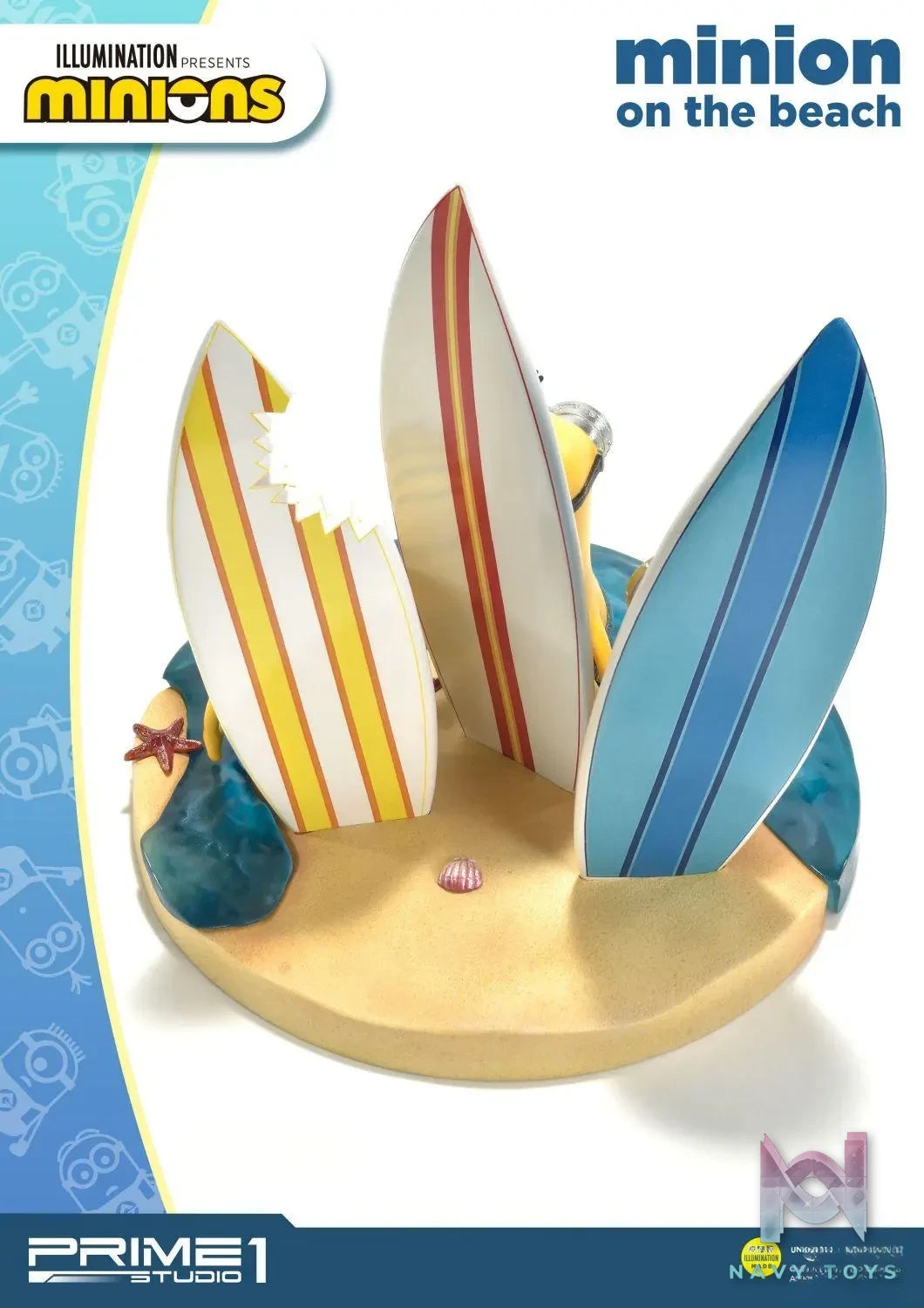 Prime 1 Studio – Prime Collectible Figures Minion On The Beach PCFMINI-01(Licensed)