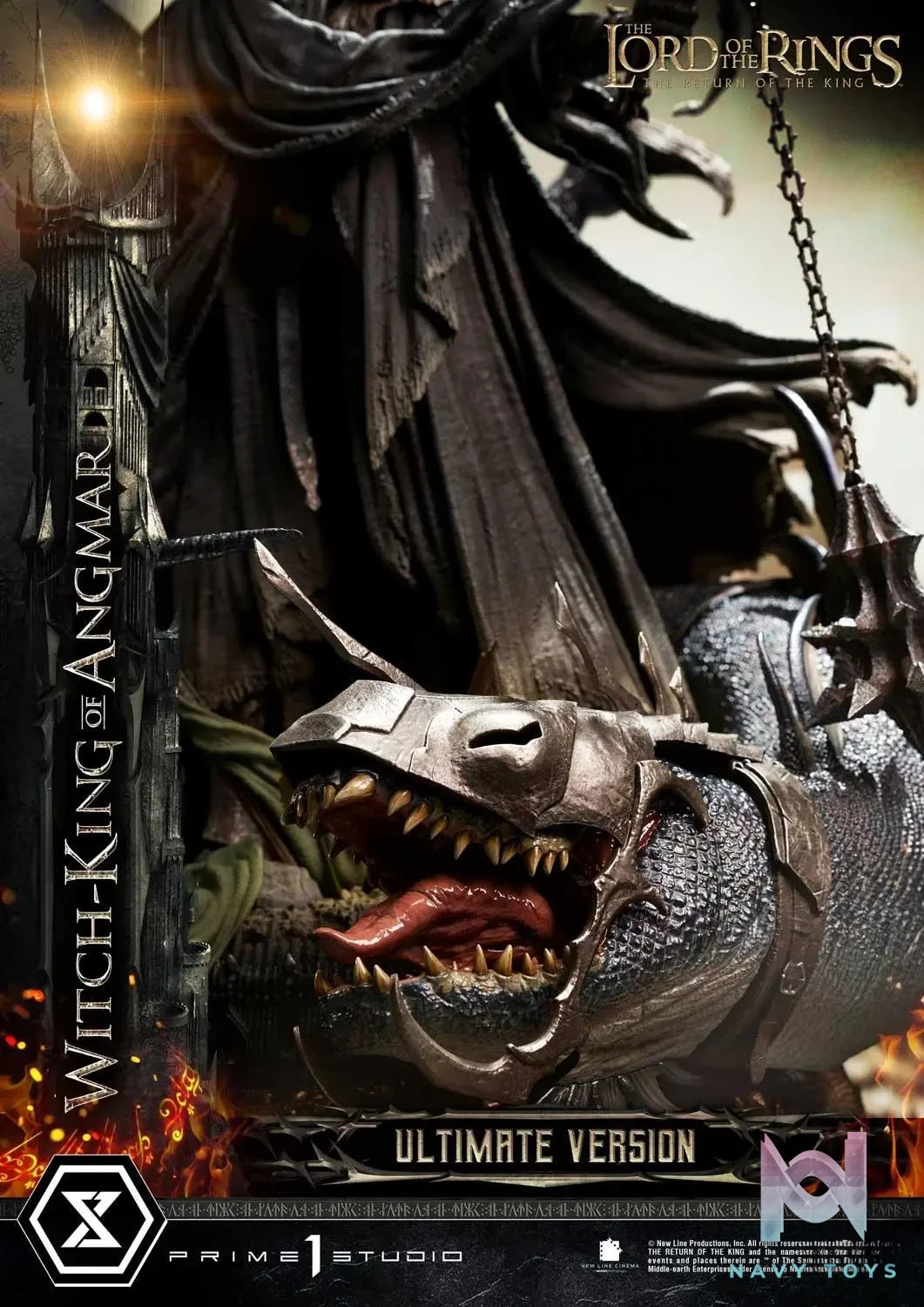 Prime 1 Studio – Premium Masterline The Lord of the Rings: The Return of the King (Film) Witch-King of Angmar PMLOTR-10 PMLOTR-10UT (Licensed)