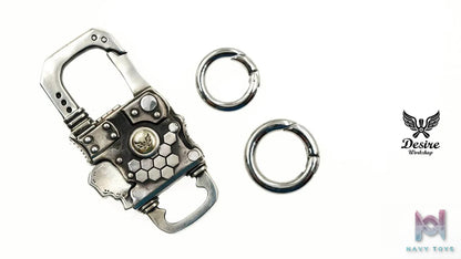 Raven Studio (silver jewelry) – Exclusive Tech-style Keychain Original