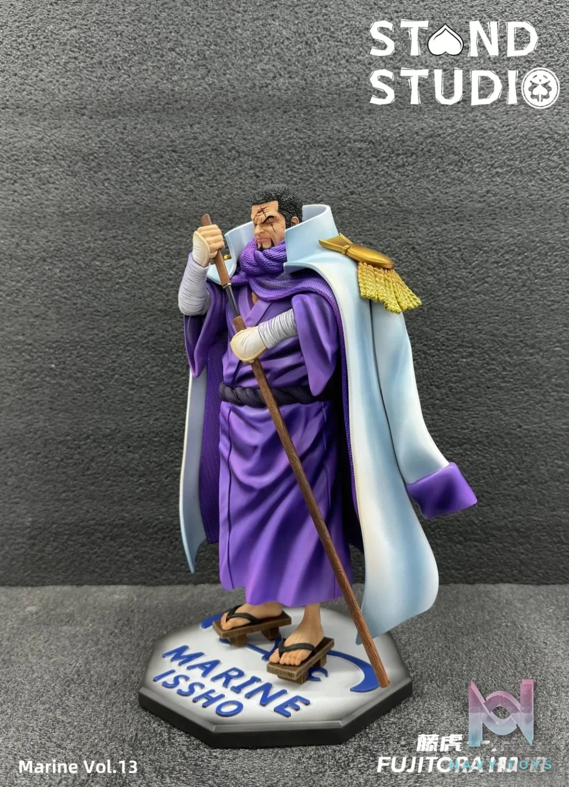 Stand Studio - One Piece Navy Series 13 Issho resin statue Navy Toys anime figure
