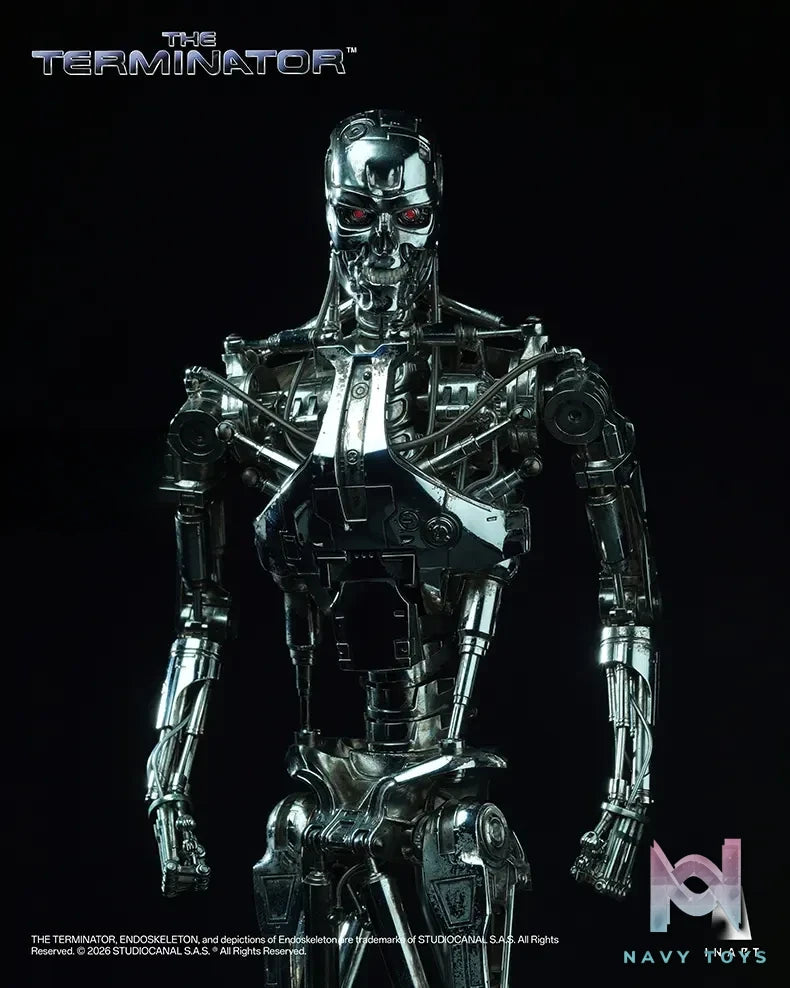 INART – T-800 Endoskeleton 1/6 Scale Collectible Action Figure Ag A036 (Licensed)