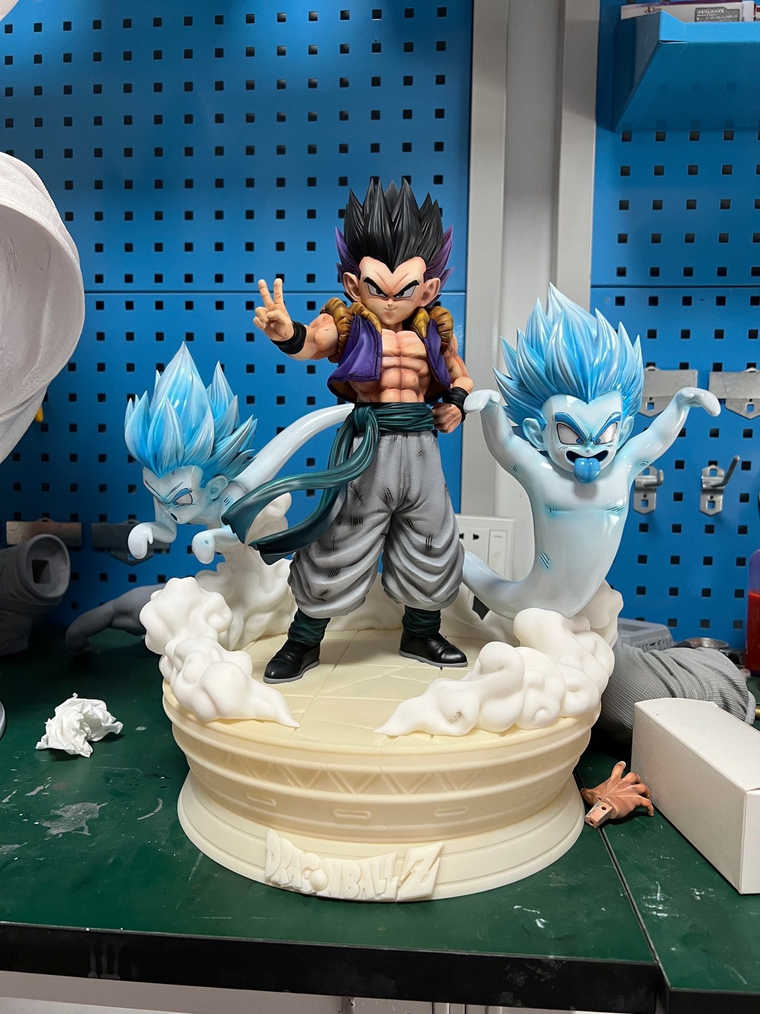 Gotenks - Dragonball - 2% Studio resin statue 2% Studio anime figure
