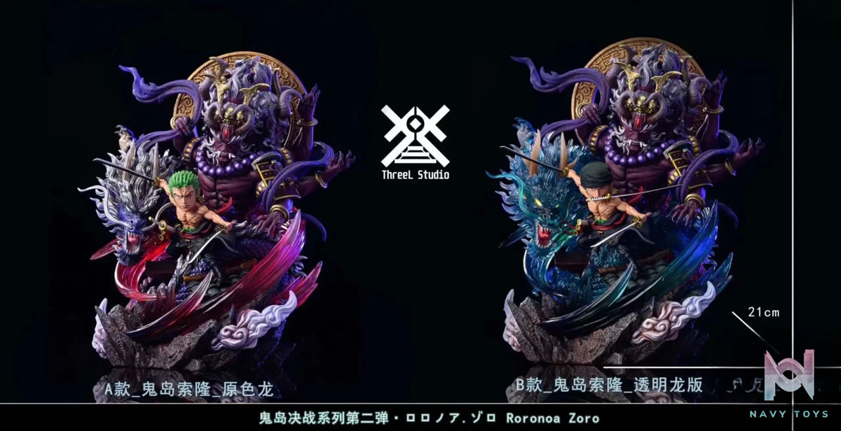 Threel Studio – One Piece Onijima Battle Series #2 Asura Awakening Roronoa Zoro