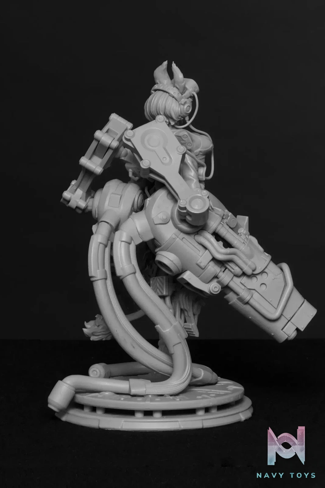 TRS Studio – Original Dogs of War: Dual Guns Emily V Unpainted Figure (Licensed)
