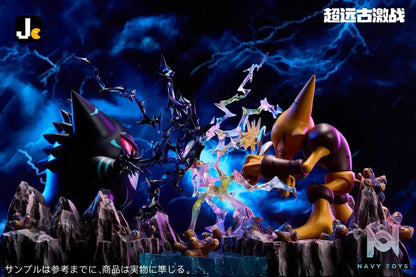 JC Studio – Pokémon Jc versus series Ancient Alakazam vs Ancient Gengar