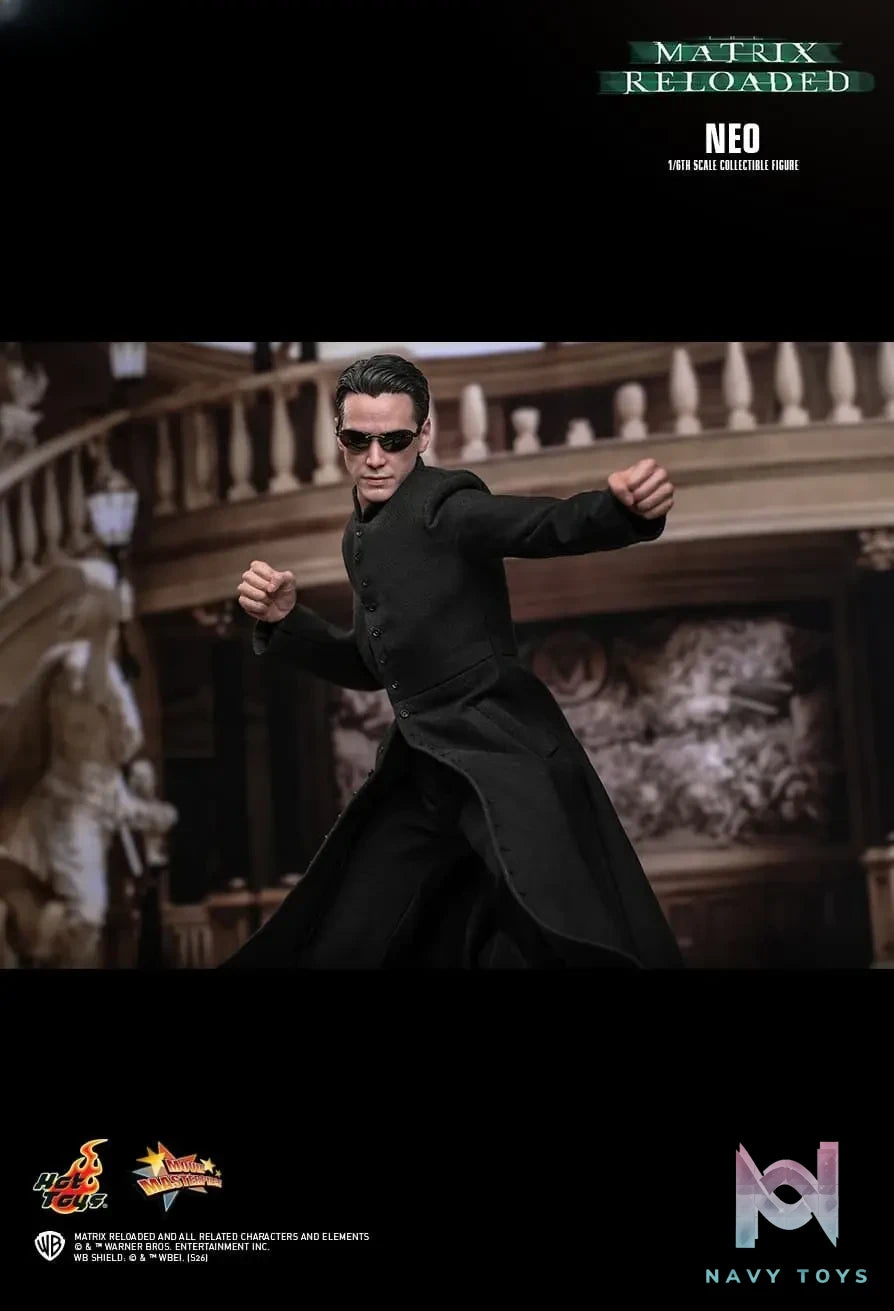 Hottoys – The Matrix Reloaded Neo 1/6th scale Collectible Figure MMS868 (Licensed)